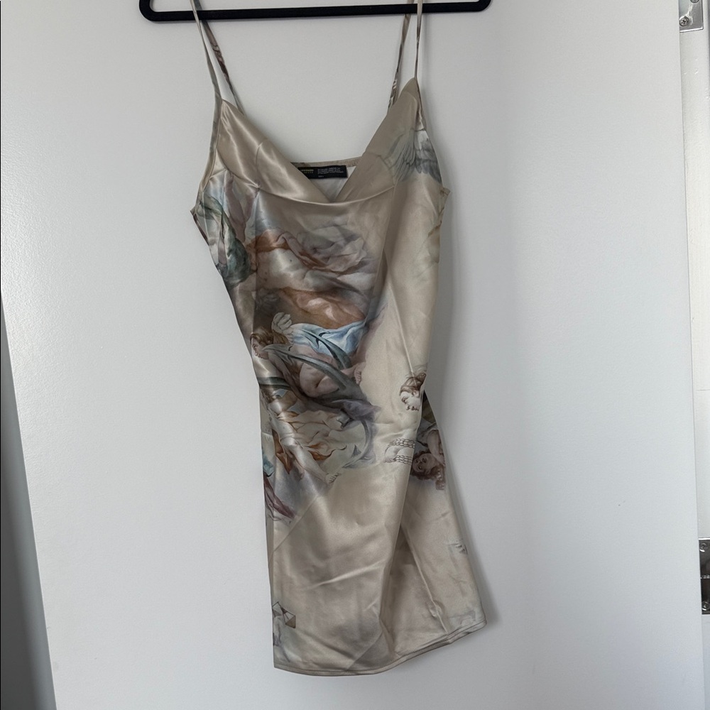 Printed Slip Dress